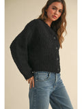 Black Sweater Cardigan
