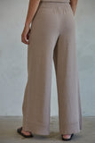 Summer Knit Wide Leg Pants