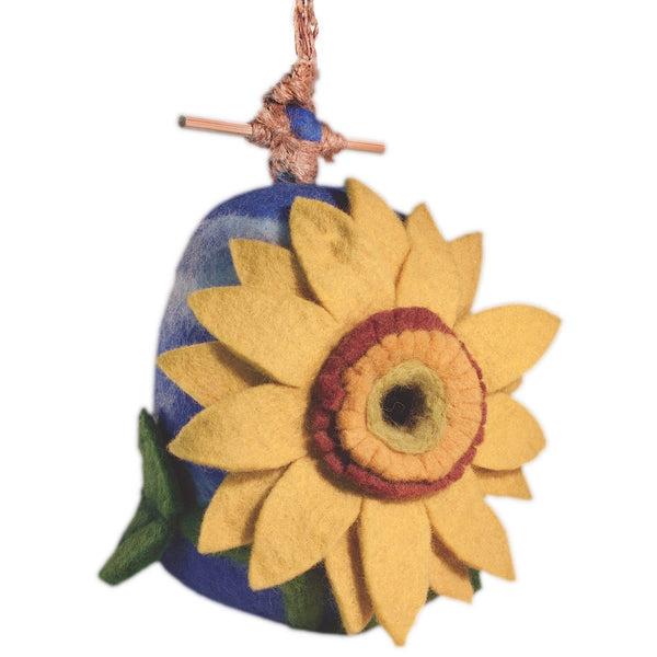 Felt Birdhouse - Sunflower Handmade and Fair Trade