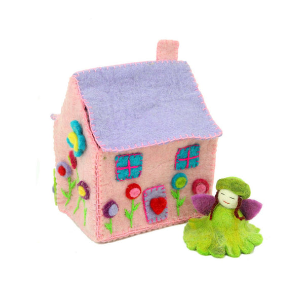 Handcrafted Felted Tiny Dream House