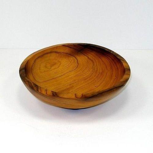 7.5-Inch Hand-carved Olive Wood Bowl Handmade and Fair Trade