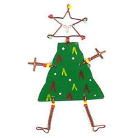 Dancing Girl Christmas Tree Pin - Creative Alternatives