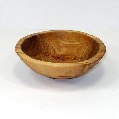 6-Inch Hand-carved Olive Wood Bowl Handmade and Fair Trade