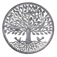 Birds on Roots Tree of Life Wall Art - Croix des Bouquets