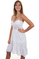 Boho White Cotton Dress
