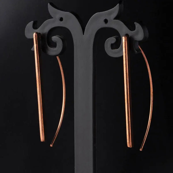 Copper Threader Earrings