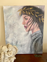 16”x20” Oil in Canvas “A Woman of Nobility”