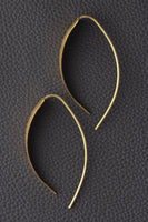 Crescent Threader Earrings