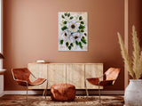 11” x 14” Original Acrylic Painting on Canvas “Autumn Anemones”