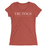 Trutogs logo womens clay t-shirt front