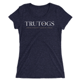 Trutogs logo womens black t-shirt front