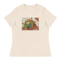 “Choose Free” Hippie Camper Women's Relaxed T-Shirt